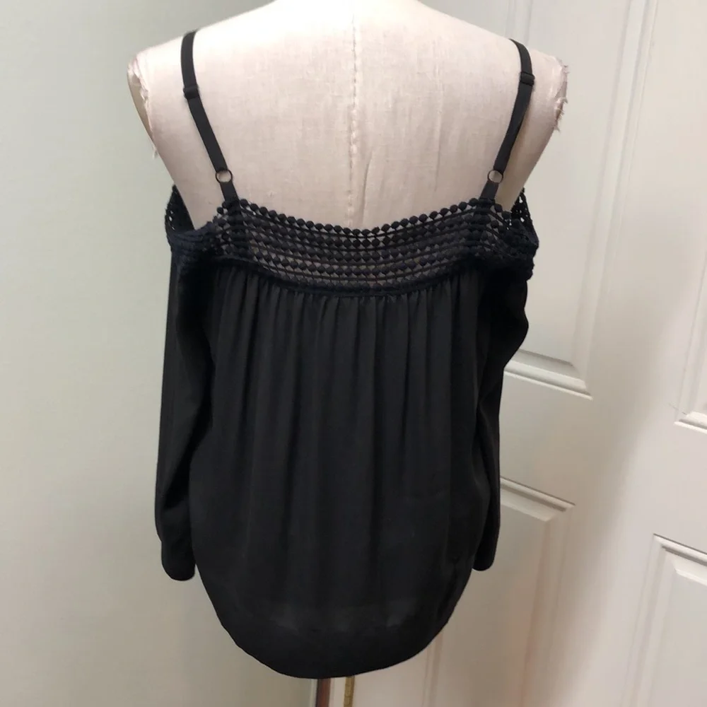 Rebecca Minkoff Cold Shoulder Lace Top